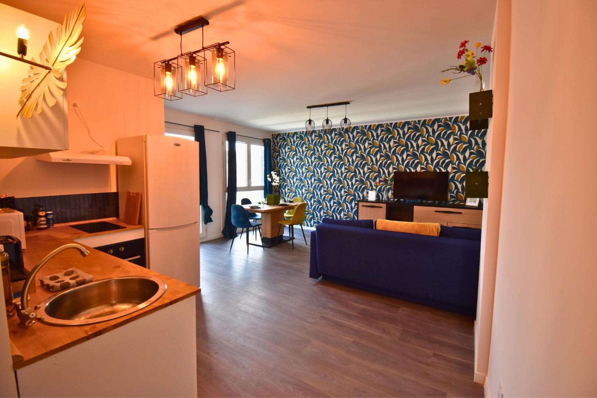 Echo Parisien Apartment Обервил Екстериор снимка